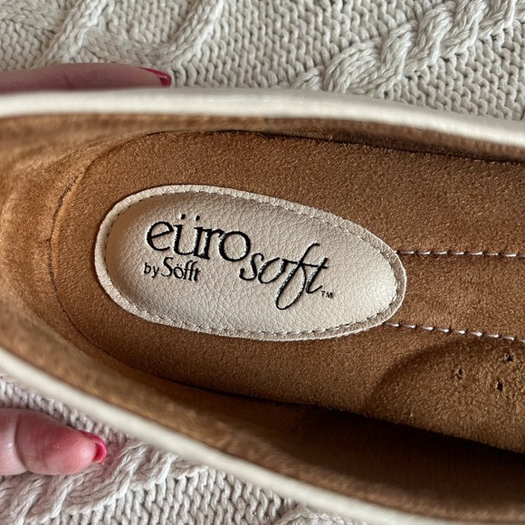 NEW! Euro Soft by Sofft Cream Color Ballet Flats Women’s Size 8.5 - Picture 16 of 16